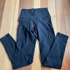 aerie high-waisted pocket leggings